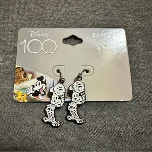 Disney 100 Mickey Mouse Skeleton Costume Earrings - BoxLunch Exclusive